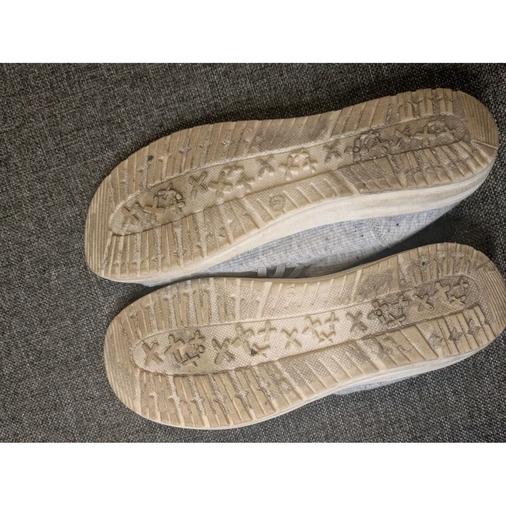Tommy Bahama Heathered Gray Slip On Shoes Mens Size 9 Lightweight Stretch